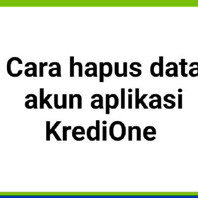 Cara Hapus Akun Kredione